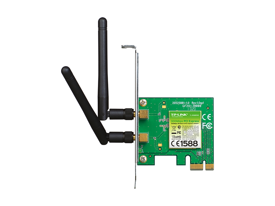 کارت شبکه بی سیم تی پی لینک Tp-Link Wireless PCI Express Adapter TL-WN881ND